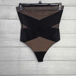 Honeylove‎ Super Power Brief Black Shapewear Women's 1X